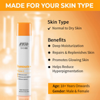 Nykaa SkinRX Vitamin C Illuminate + Night Moisturizer | Grocsy