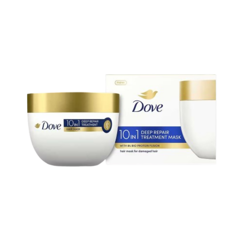 Dove Intense Repair Treatment Shampoo + Hair Mask For Frizzy Hair | Grocsy
