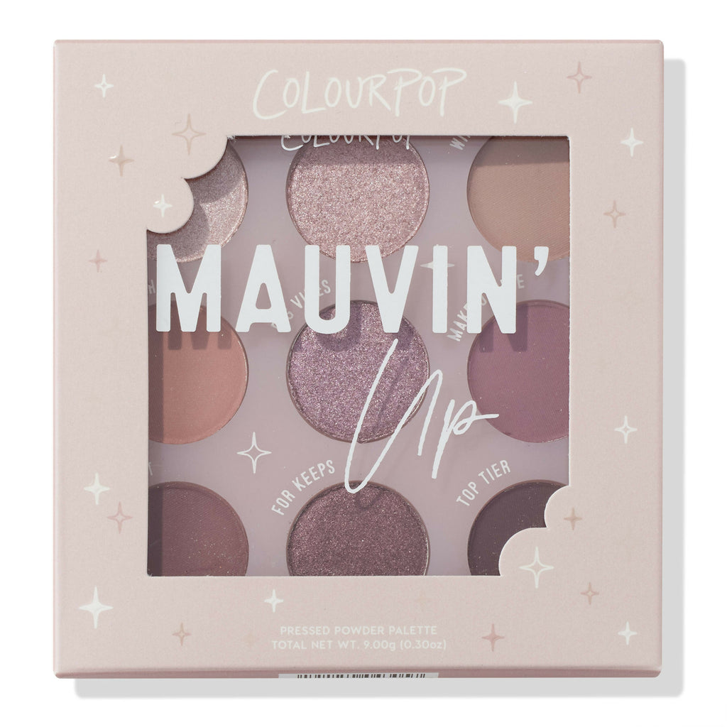 ColourPop 9pan Pressed Powder Palette - Mauvin' Up | Grocsy