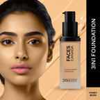 Faces Canada Flawless Matte Foundation - Honey Beige 031 | Grocsy