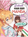 Dreamland Publications Colour Your Own Manga Book 3 With Free Manga Colouring Poster For Kids | Grocsy