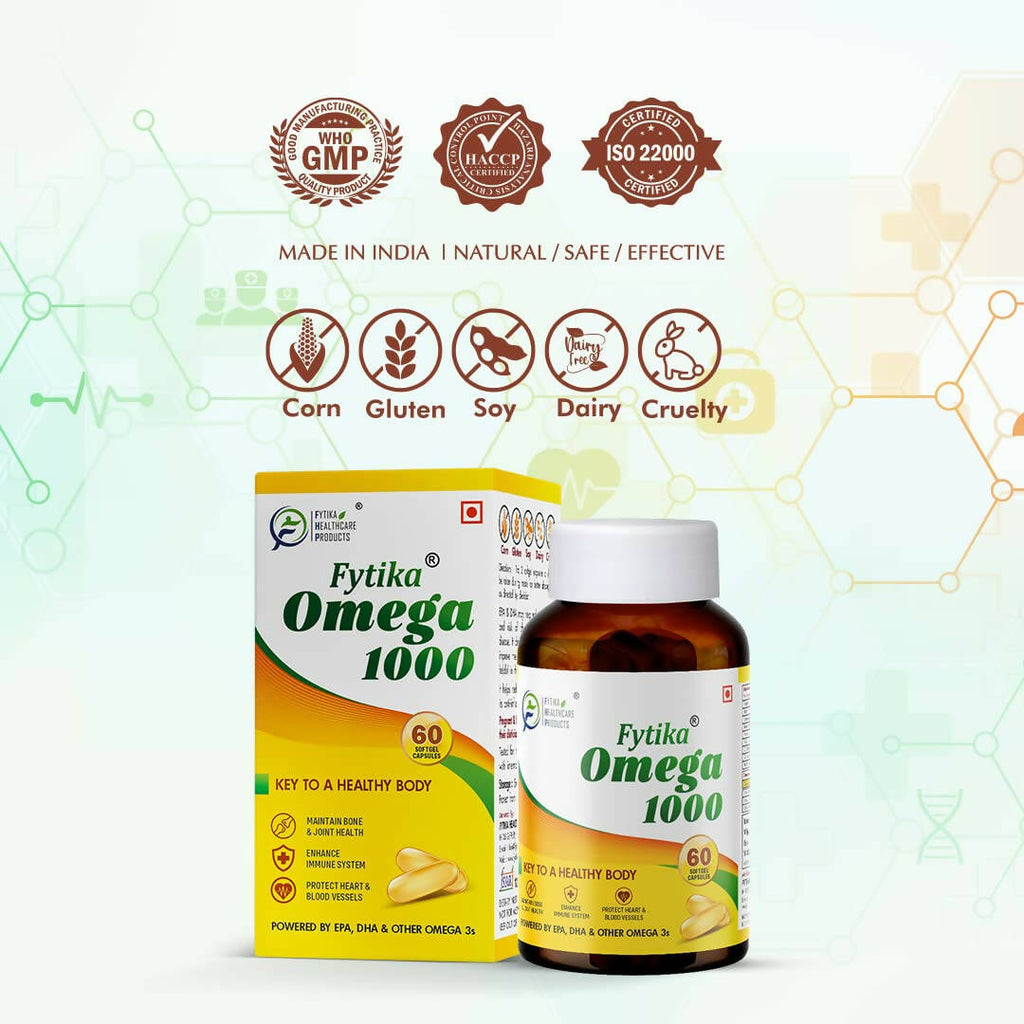 Fytika Omega 1000 Capsules | Grocsy