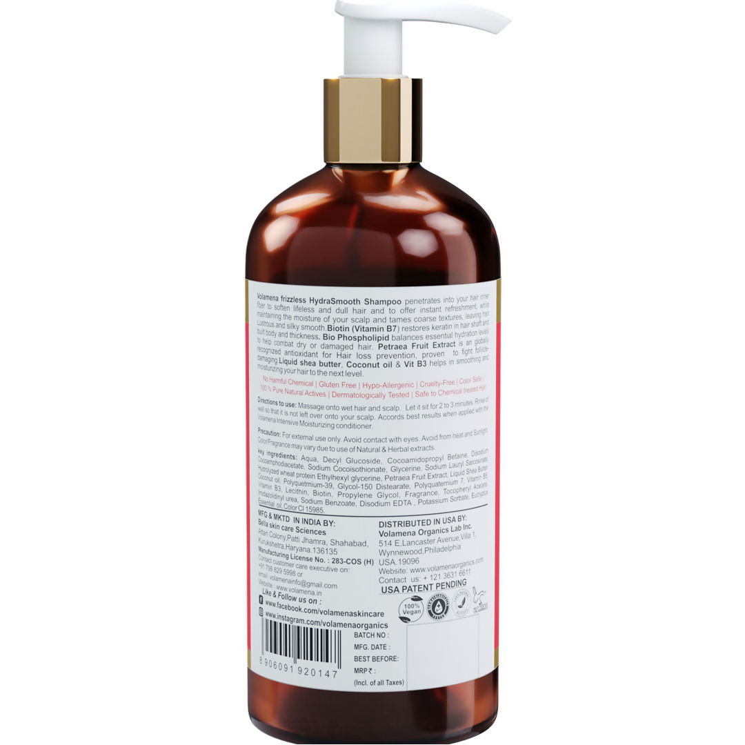 Volamena Frizzless HydraSmooth Shampoo | Grocsy
