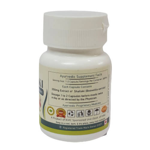 Deep Ayurveda Shallaki 500mg Veg Capsule | Grocsy