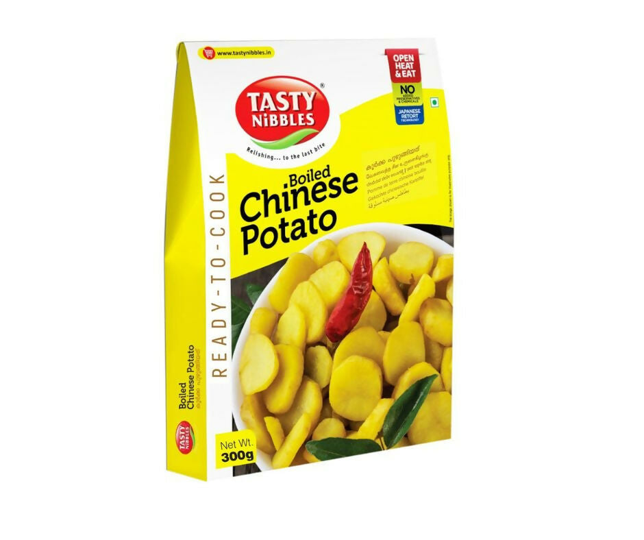 Tasty Nibbles Boiled Chinese Potato | Vevicha Koorka | Grocsy