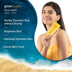 Aqualogica Glow Smoothie Face Wash + Illuminate Oil Free Moisturizer Skin Combo | Grocsy