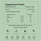 GATACA Pure β-NMN -  250 mg Capsules, Backed by 21 Patents | Grocsy