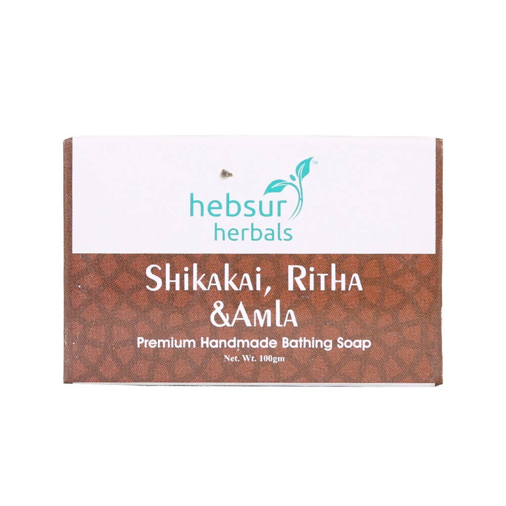 Hebsur Herbals Shikakai Ritha & Amla Soap | Grocsy
