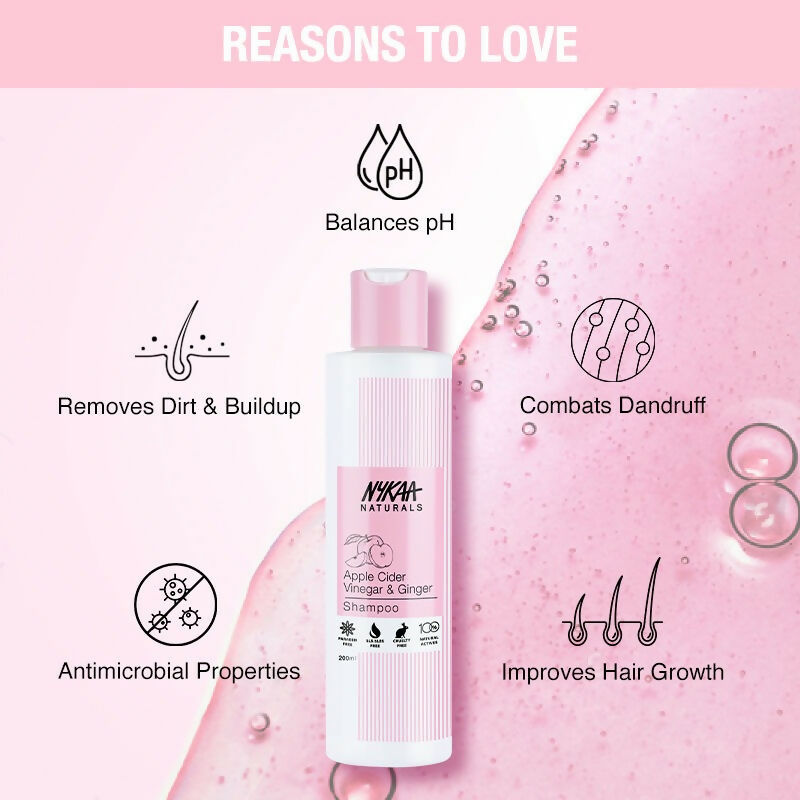 Nykaa Naturals Anti-Dandruff Shampoo | Grocsy