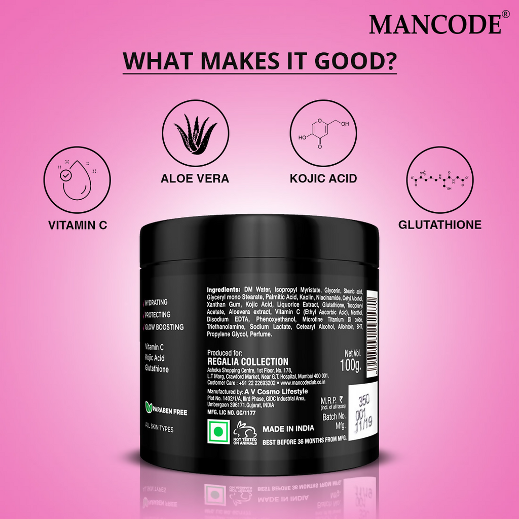 Mancode Whitening Cream | Grocsy