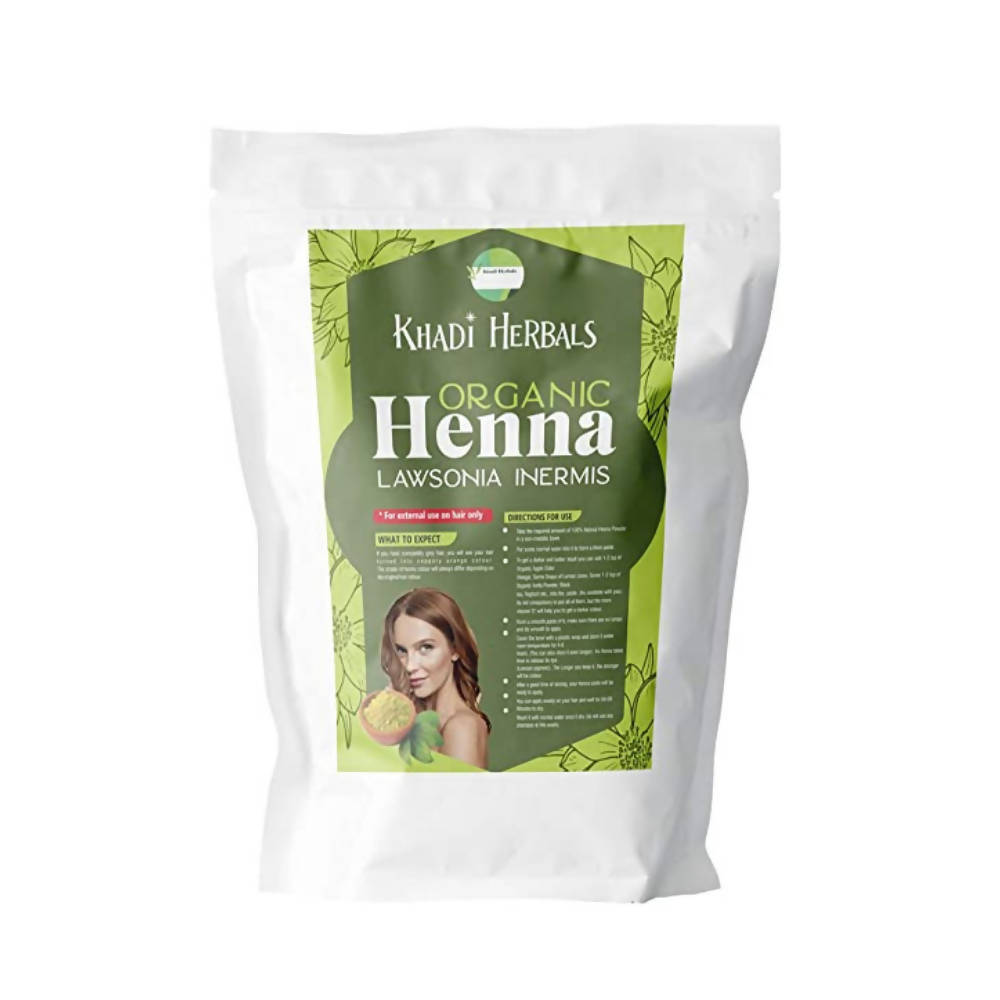 Khadi Herbals Organic Henna Powder | Grocsy