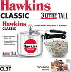 Hawkins Classic 3 L Tall Pressure Cooker (CL3T) | Grocsy