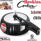 Hawkins Contura Black 3.5 L Pressure Cooker (CB35) | Grocsy