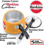 Hawkins Ceramic Coated Contura 3 L Pressure Cooker (CMY30) | Grocsy