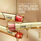Lakme 9to5 Overtime Shine Tinted Lip Oil - Coral Charm | Grocsy