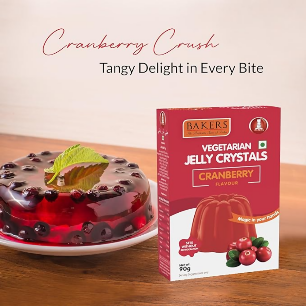BAKERS Jelly Crystals - Cranberry | Grocsy