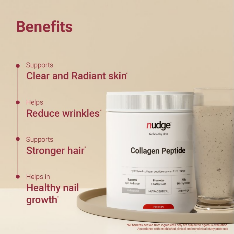 Nudge Collagen Peptide Unflavoured Protein Powder | Grocsy