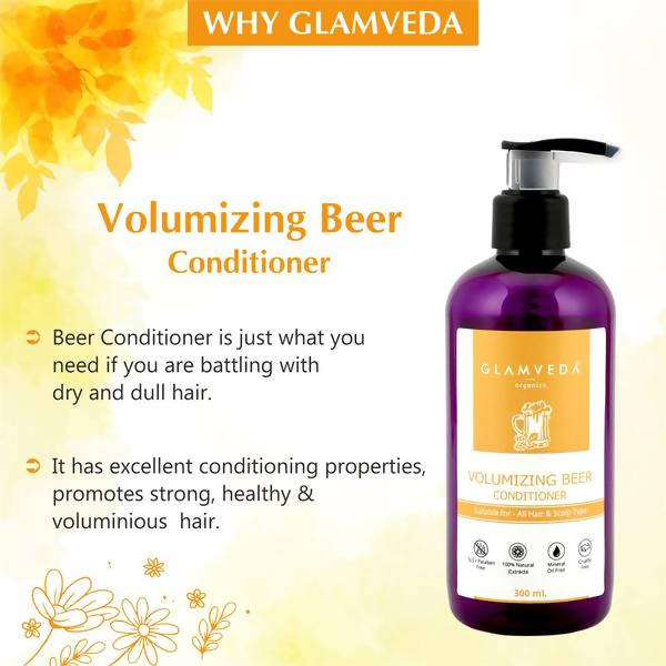 Glamveda Volumizing Beer Conditioner | Grocsy