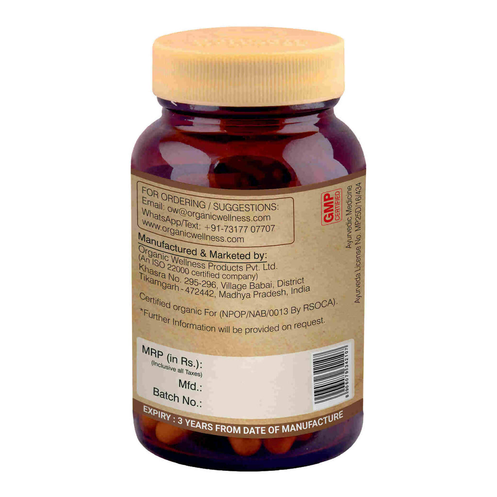 Organic Wellness Punarnava Capsules | Grocsy