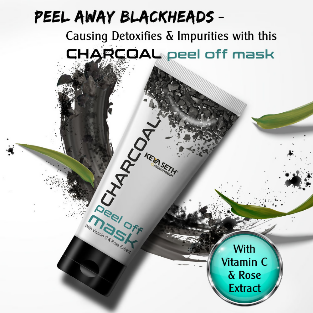 Keya Seth Aromatherapy Charcoal Peel Off Mask | Grocsy