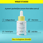 Chemist at Play 10% Vitamin C Skin Brightening Face Serum For Glowing, Radiant Skin | Grocsy