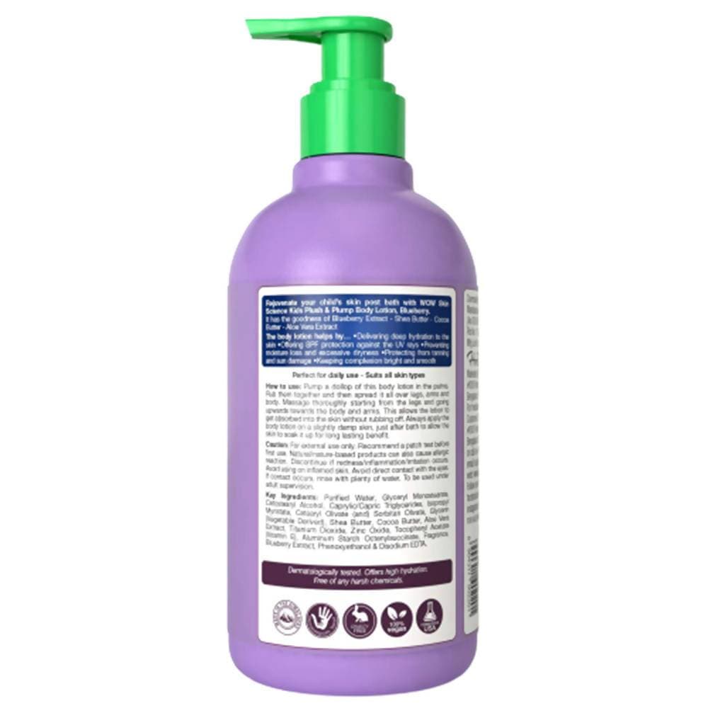 Wow Skin Science Kids Plush & Plump Body Lotion - Blueberry | Grocsy