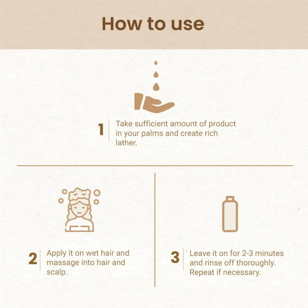 Mother Sparsh Ginger & Neem Anti-Dandruff Hair Cleanser | Grocsy