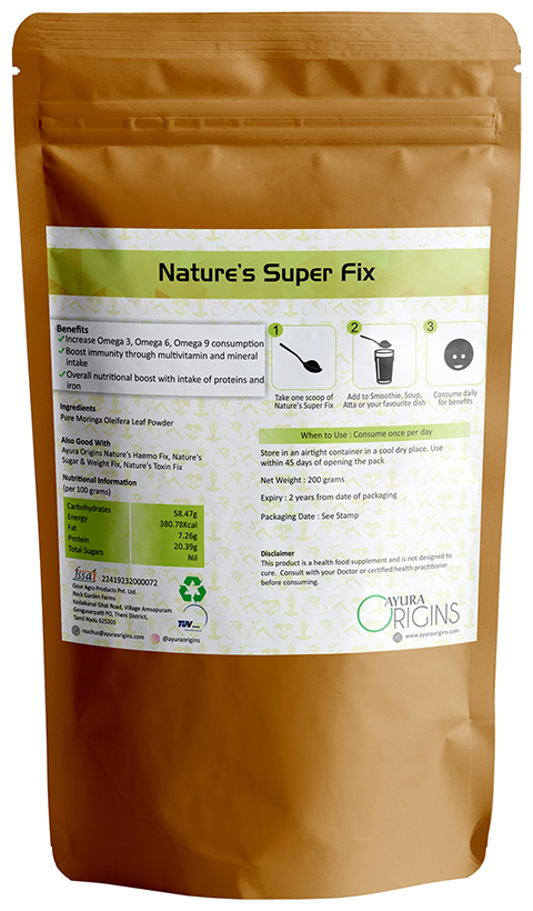 Ayura Origins Nature's Super Fix Powder | Grocsy