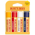 Burt's Bees Natural Moisturizing Lip Balms (Original Beeswax, Strawberry, Coconut & Pear, Vanilla Bean) | Grocsy