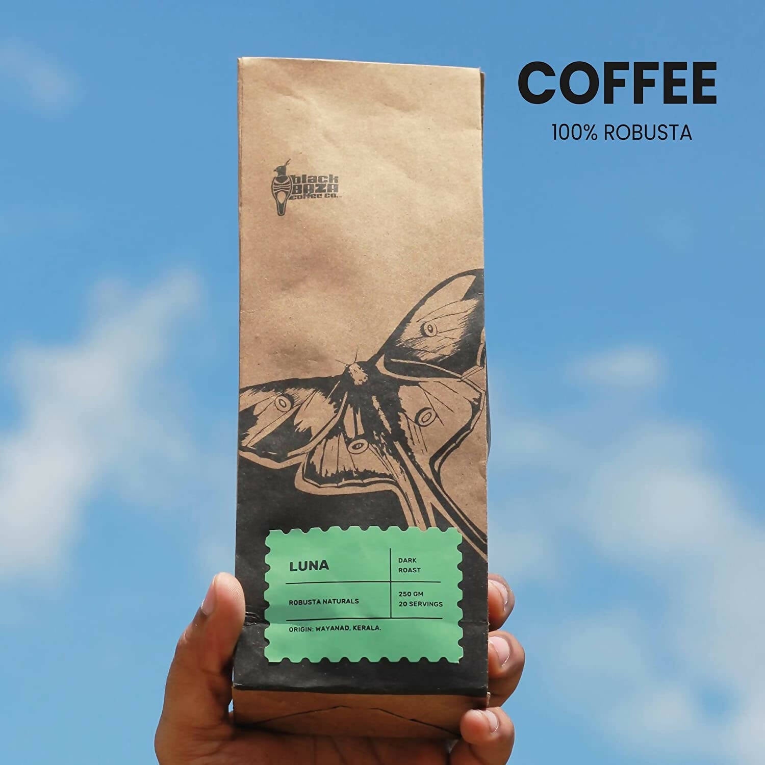 Black Baza Coffee Luna | Grocsy