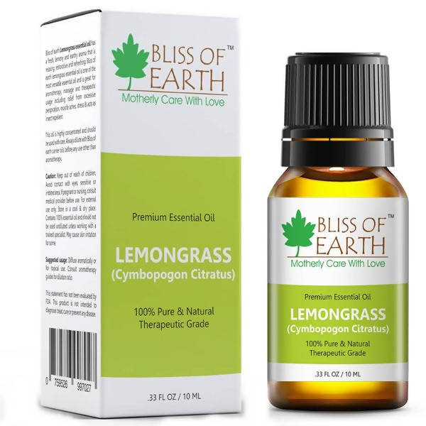 Bliss of Earth Premium Essential Oil Lemongrass | Grocsy