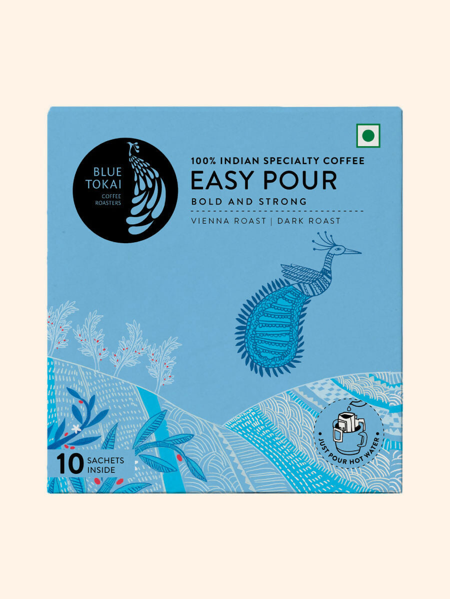 Blue Tokai Vienna Dark Roast Easy Pour Sachets | Grocsy