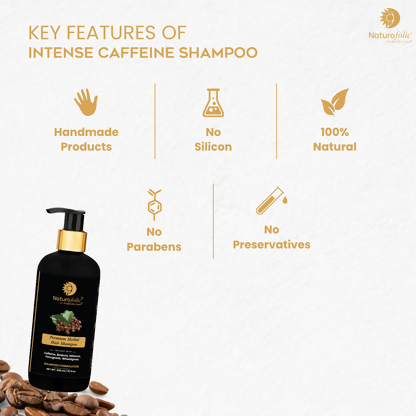 Prakruth Care Premium Herbal Intense Caffeine Shampoo | Grocsy