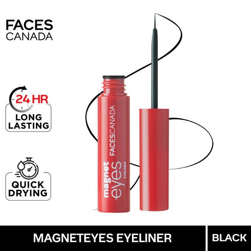 Faces Canada Magneteyes Eyeliner - Dramatic Black Finish | Grocsy