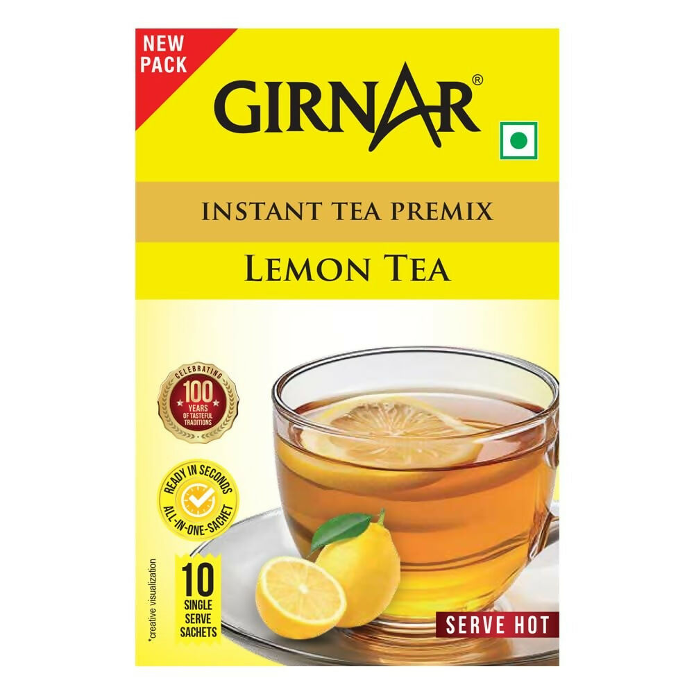 Girnar Instant Premix Lemon Black Tea Granules | Grocsy
