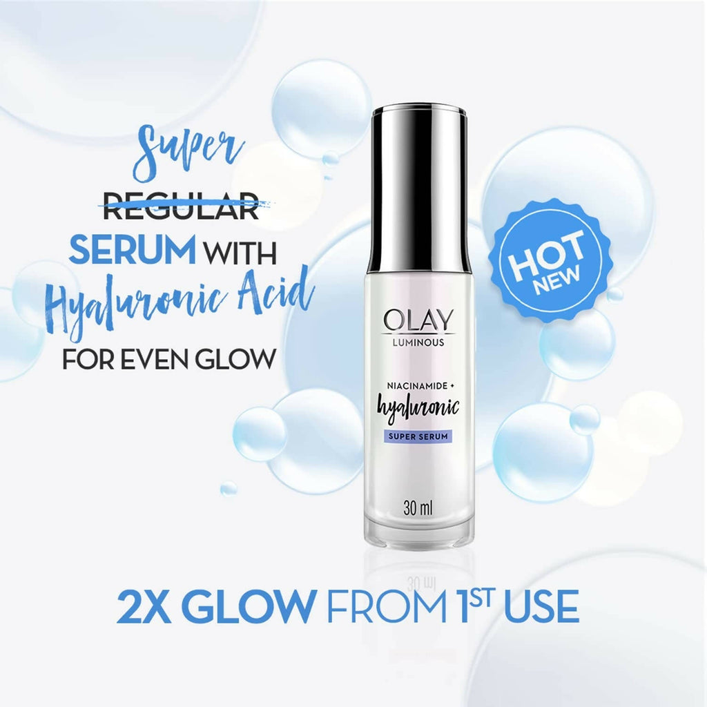Olay Luminous Hyaluronic Acid Super Serum | Grocsy
