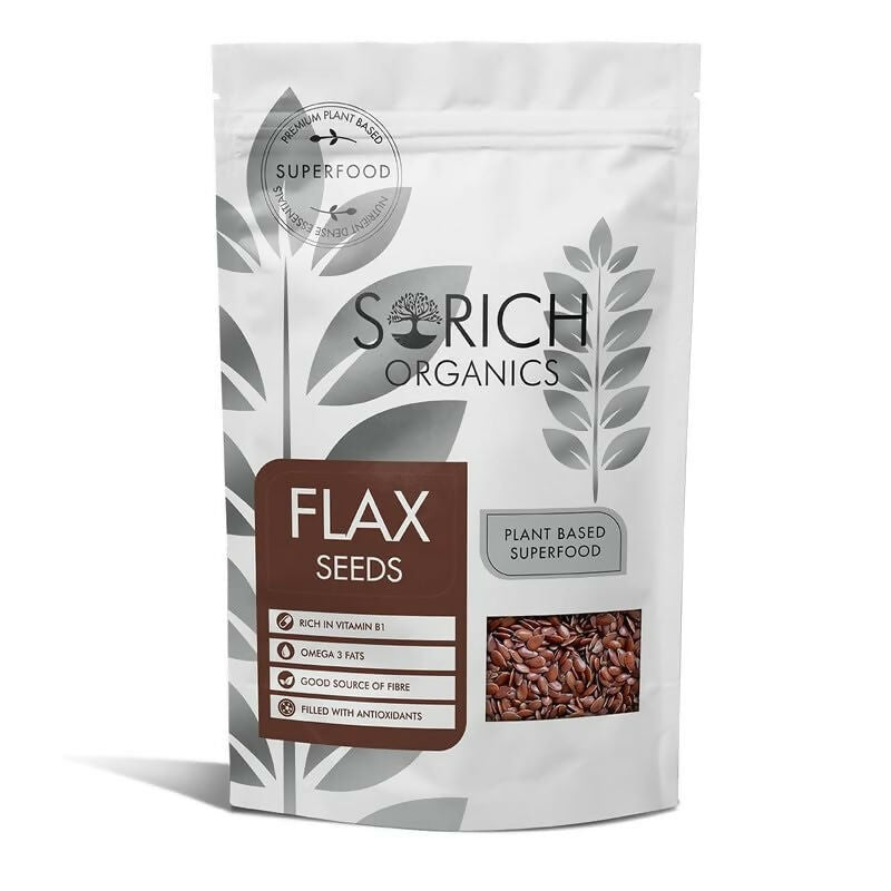 Sorich Organics Flax Seeds - Alsi Seeds | Grocsy