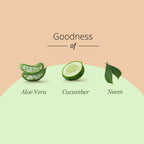 Carmesi Facial Shaving Balm for Women - 2-in-1 (Pre + Post-Shave) - Aloe Vera, Cucumber, Neem | Grocsy