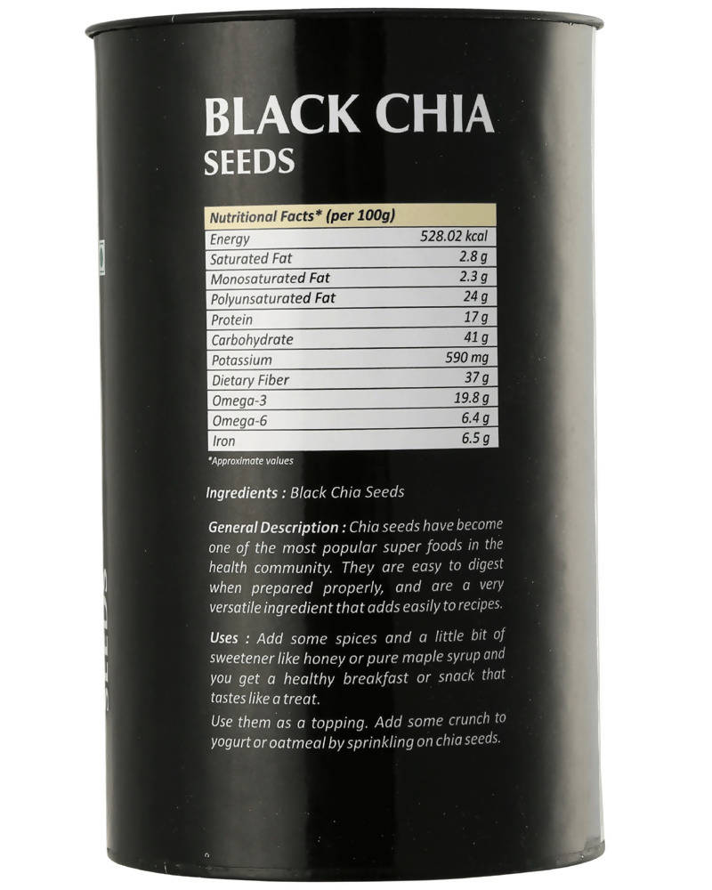 Naturesmith Black Chia Seeds | Grocsy