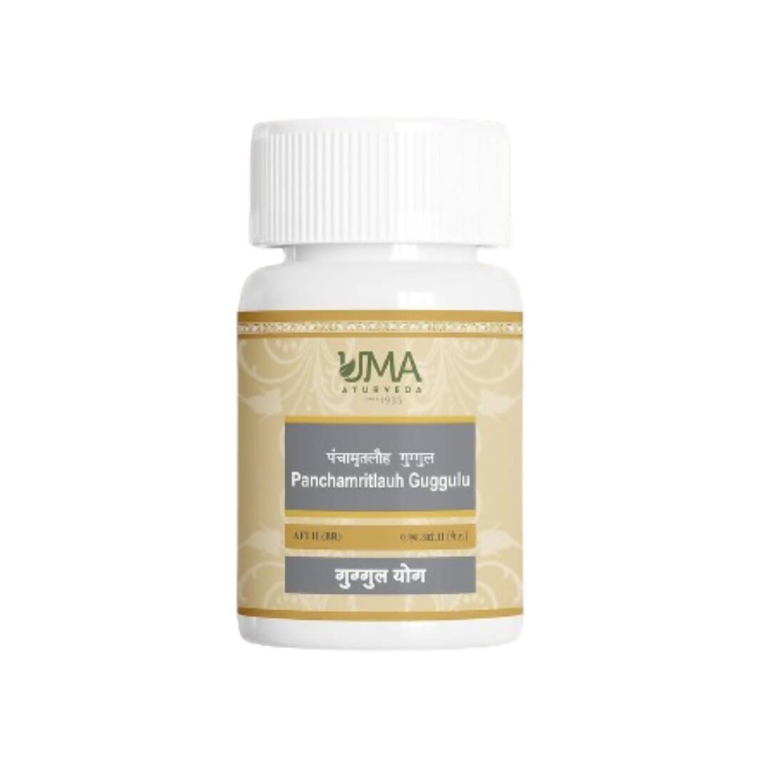 Uma Ayurveda Panchamritlauh Guggul with Silver | Grocsy