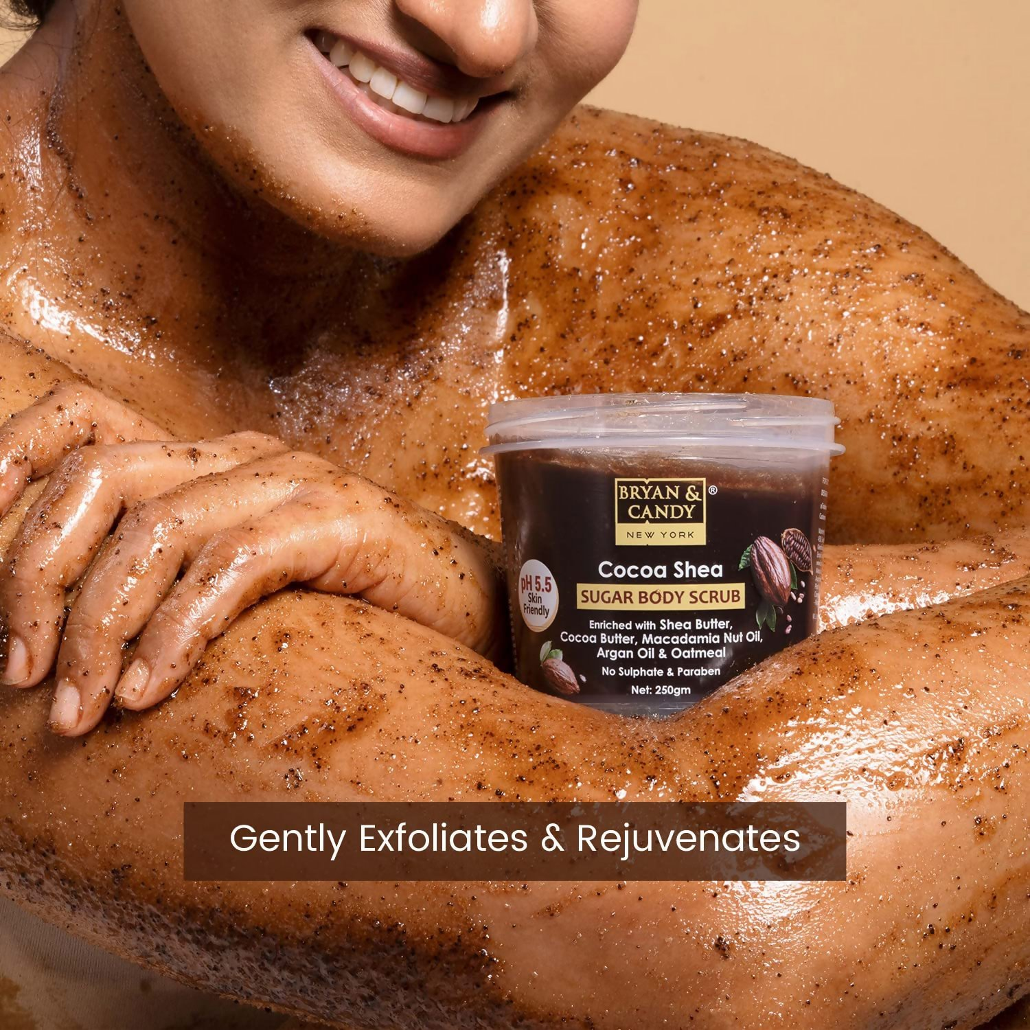 Bryan & Candy Cocoa Shea Sugar Body Scrub | Grocsy