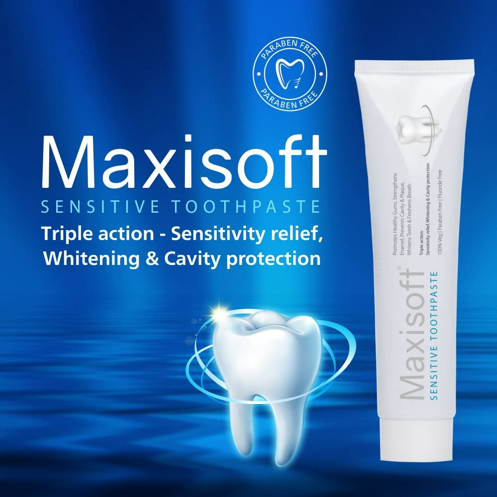 Maxisoft Sensitive Sensitivity Relief Toothpaste | Grocsy
