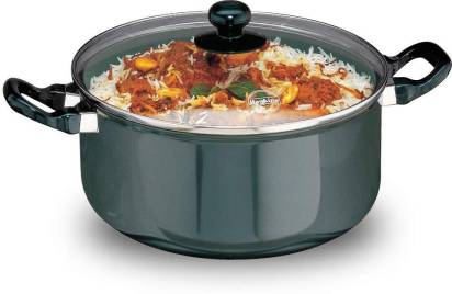Hawkins Non-stick Stewpot 26 cm Diameter 5 L with Glass Lid (NST50G/Q37) | Grocsy