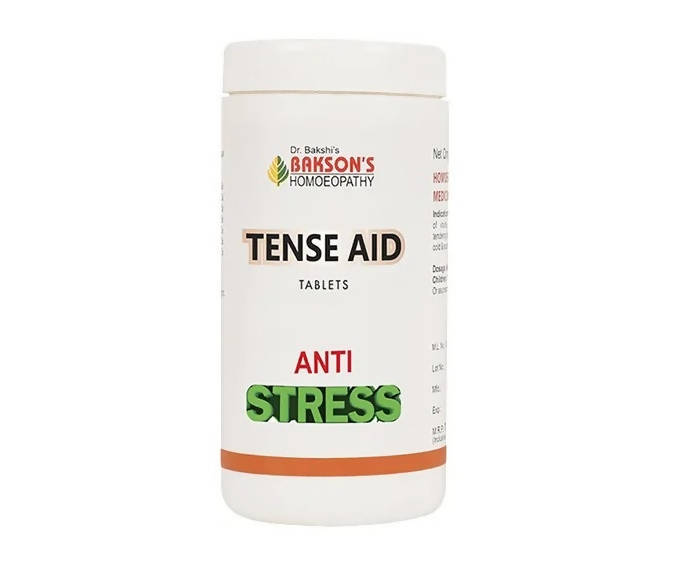 Bakson's Homeopathy Tense Aid Tablets | Grocsy