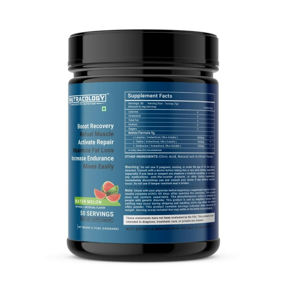 Nutracology Amino Purge BCAA 4:1:1 Ratio Performance Boost | Grocsy