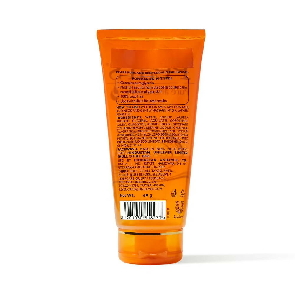 Pears Pure and Gentle Daily Cleansing Facewash - Mild Cleanser | Grocsy