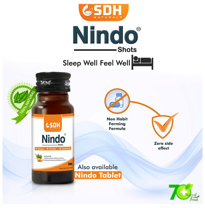 SDH Naturals Nindo Shots Single Use | Grocsy