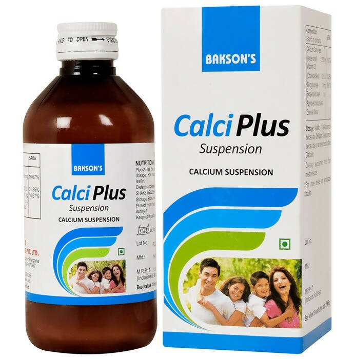 Bakson's Calci Plus Suspension | Grocsy
