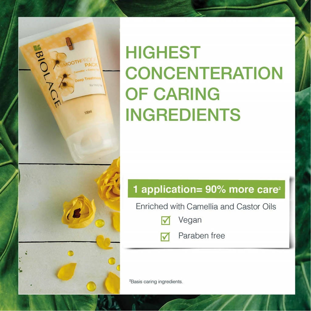 Matrix Biolage Smoothproof Deep Treatment Pack for Frizzy Hair | Grocsy