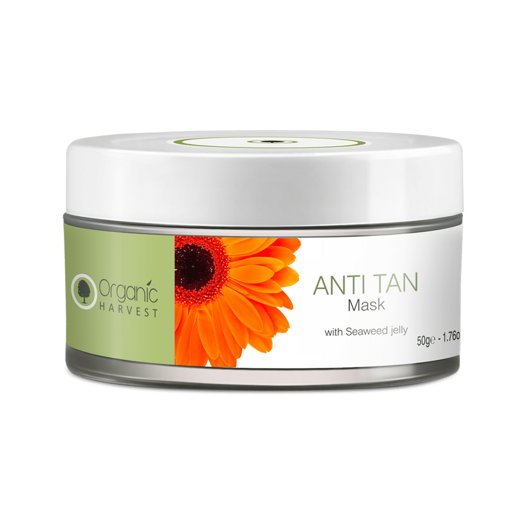 Organic Harvest Anti - Tan Mask With Seaweed Jelly | Grocsy